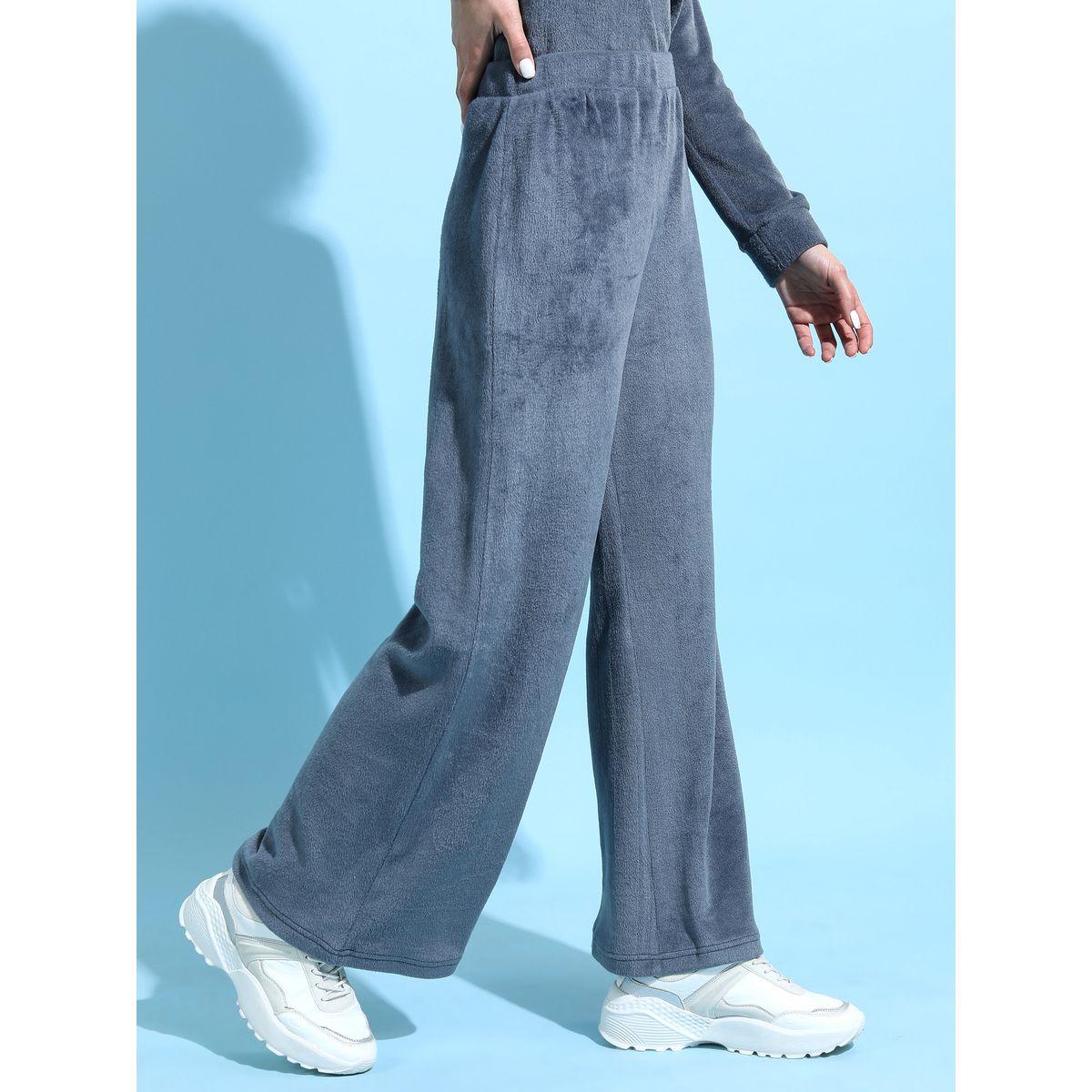 بنطال قطيفة واسع بخصر مطاطي طوكيو توكيز × ستايلي-women-clothing-bottoms-trousers-image-7