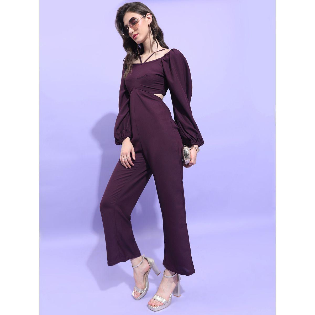 Tokyo Talkies X Styli Cut-Out Back Smocked Jumpsuit-women-clothing-jumpsuits-image-2