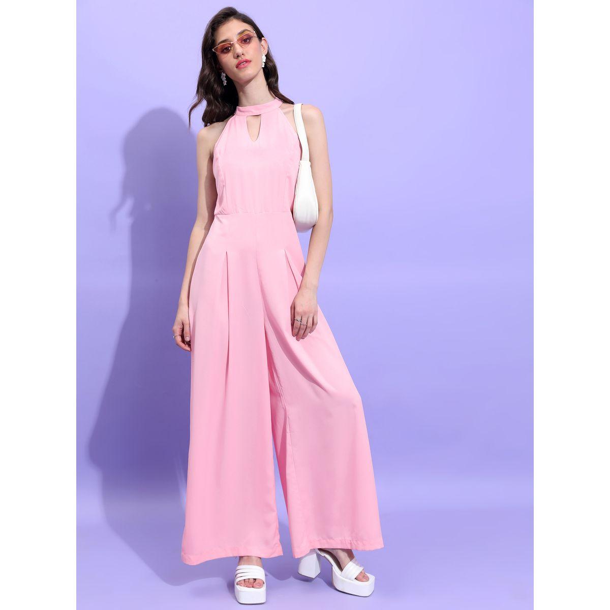 Tokyo Talkies X Styli Keyhole Neck Wide Leg Jumpsuit with Tie-Back-women-clothing-jumpsuits-image-1