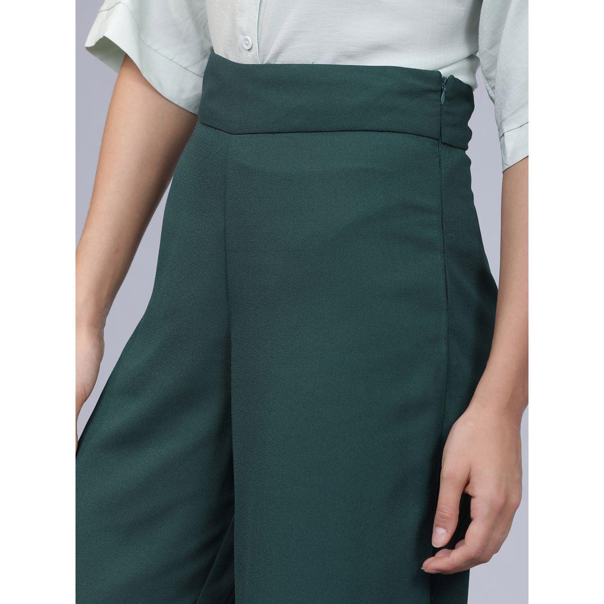 بنطال سادة بقصة عادية طوكيو توكيز × ستايلي-women-clothing-bottoms-trousers-image-4