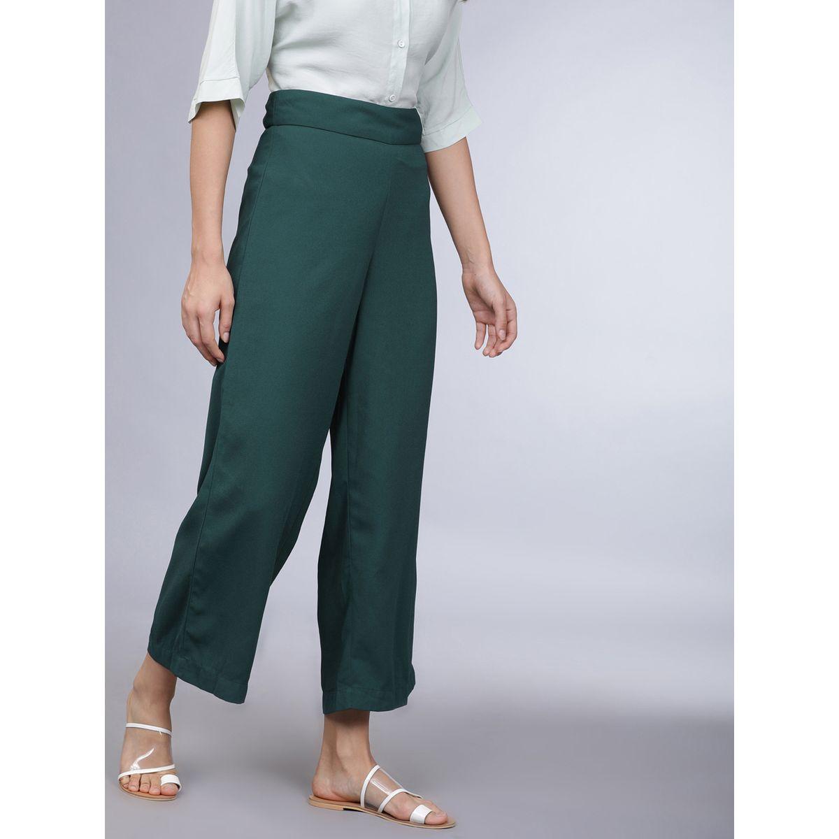Tokyo Talkies X Styli Casual Solid Regular Fit Trouser-women-clothing-bottoms-trousers-image-6