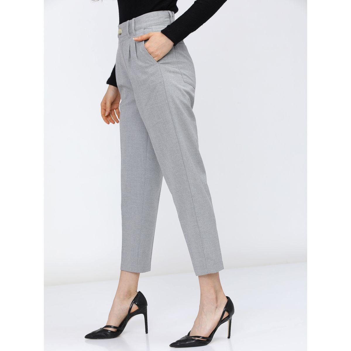 بنطال بقصة مستدقة وفتحات حزام طوكيو توكيز × ستايلي-women-clothing-bottoms-trousers-image-2