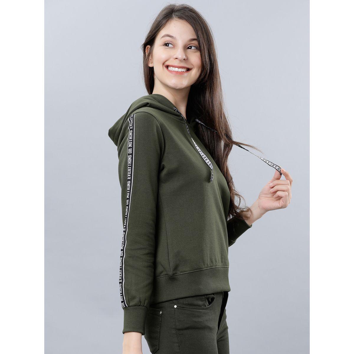 Tokyo Talkies X Styli Regular Fit Taping Print Detail Hoodie-women-clothing-hoodiesandsweatshirts-hoodies-image-6