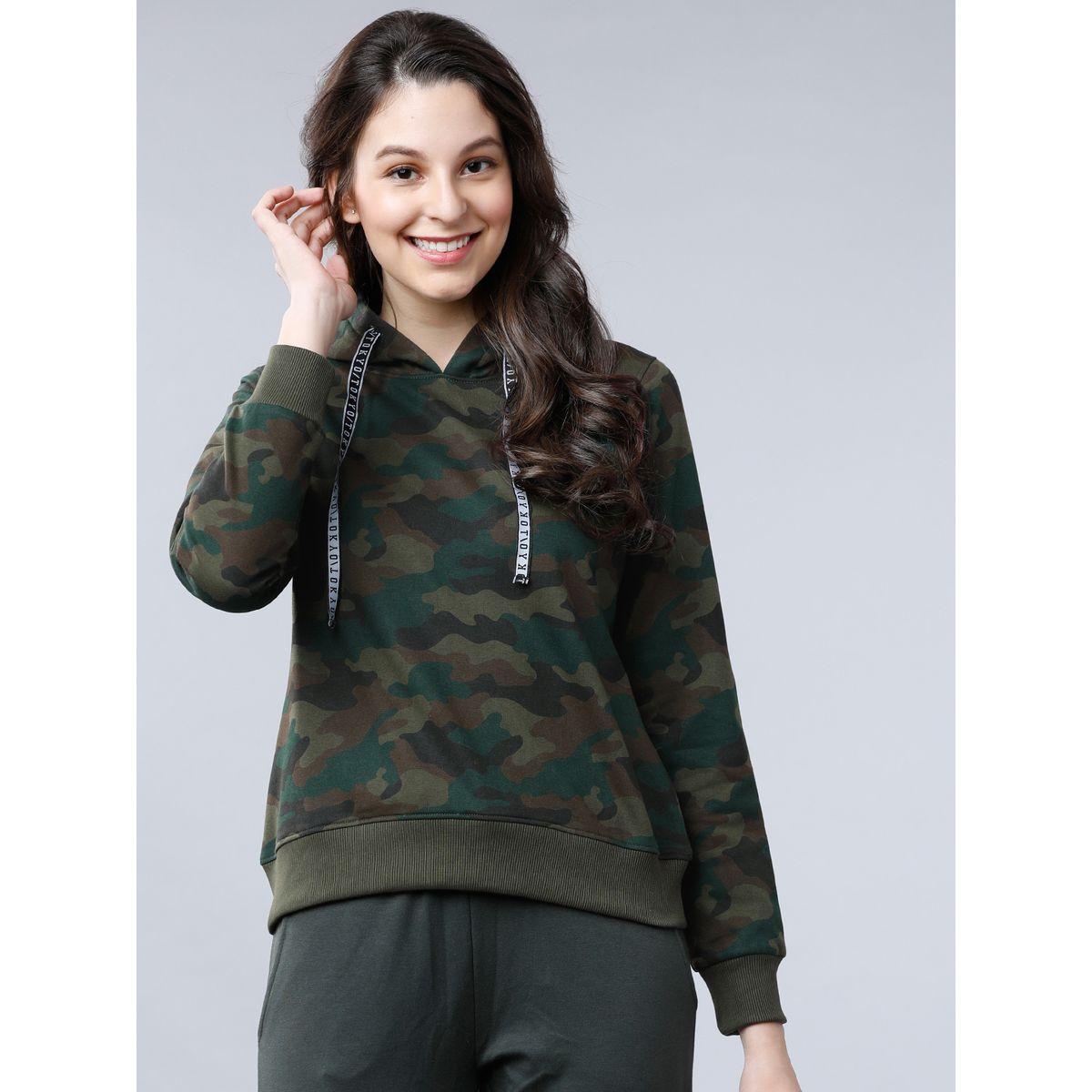 سويت شيرت مطبع بطبعة كاموفلاج طوكيو توكيز × ستايلي-women-clothing-hoodiesandsweatshirts-sweatshirts-image-1