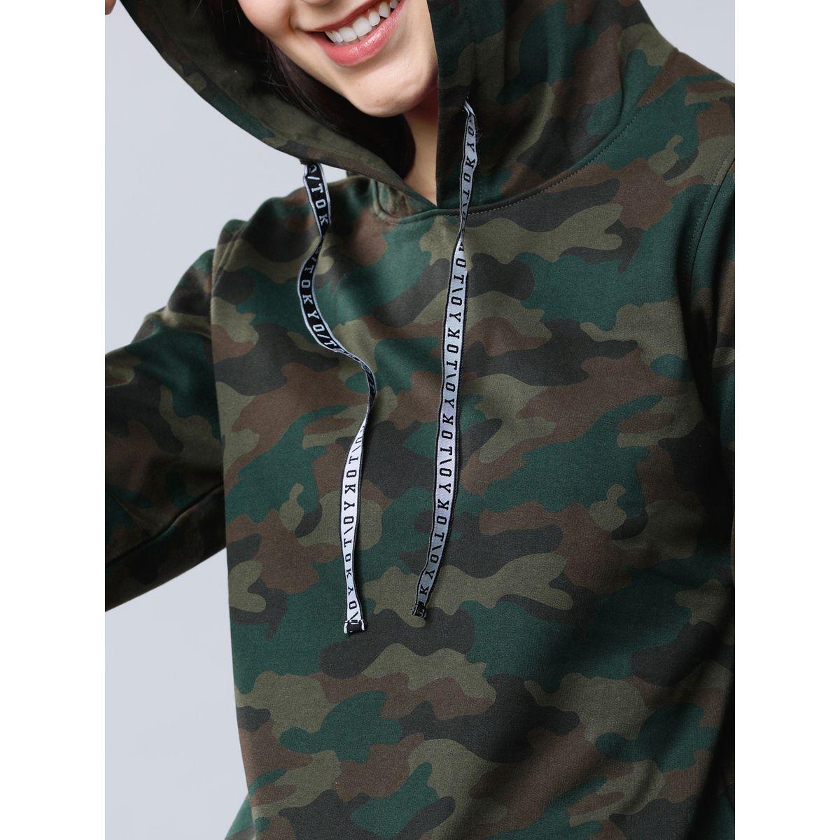 Tokyo Talkies X Styli Camouflage Print Hooded Sweatshirt-women-clothing-hoodiesandsweatshirts-sweatshirts-image-4