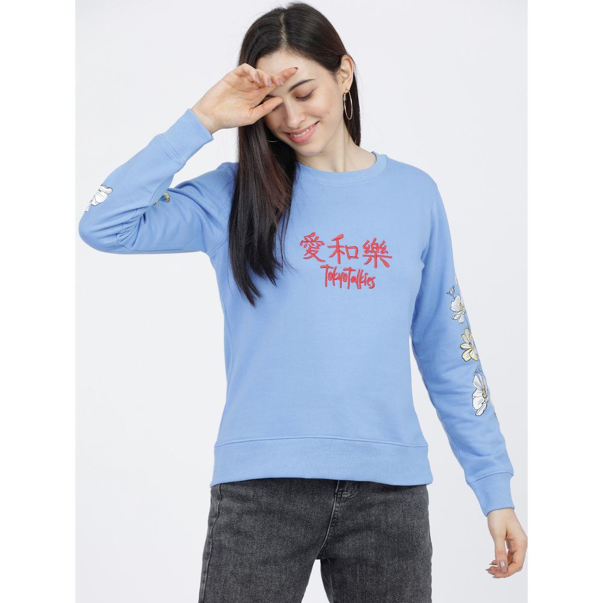 Tokyo Talkies X Styli Regular Fit Graphic Print Sweatshirt-women-winterwear-hoodiesandsweatshirts-sweatshirts-image-1