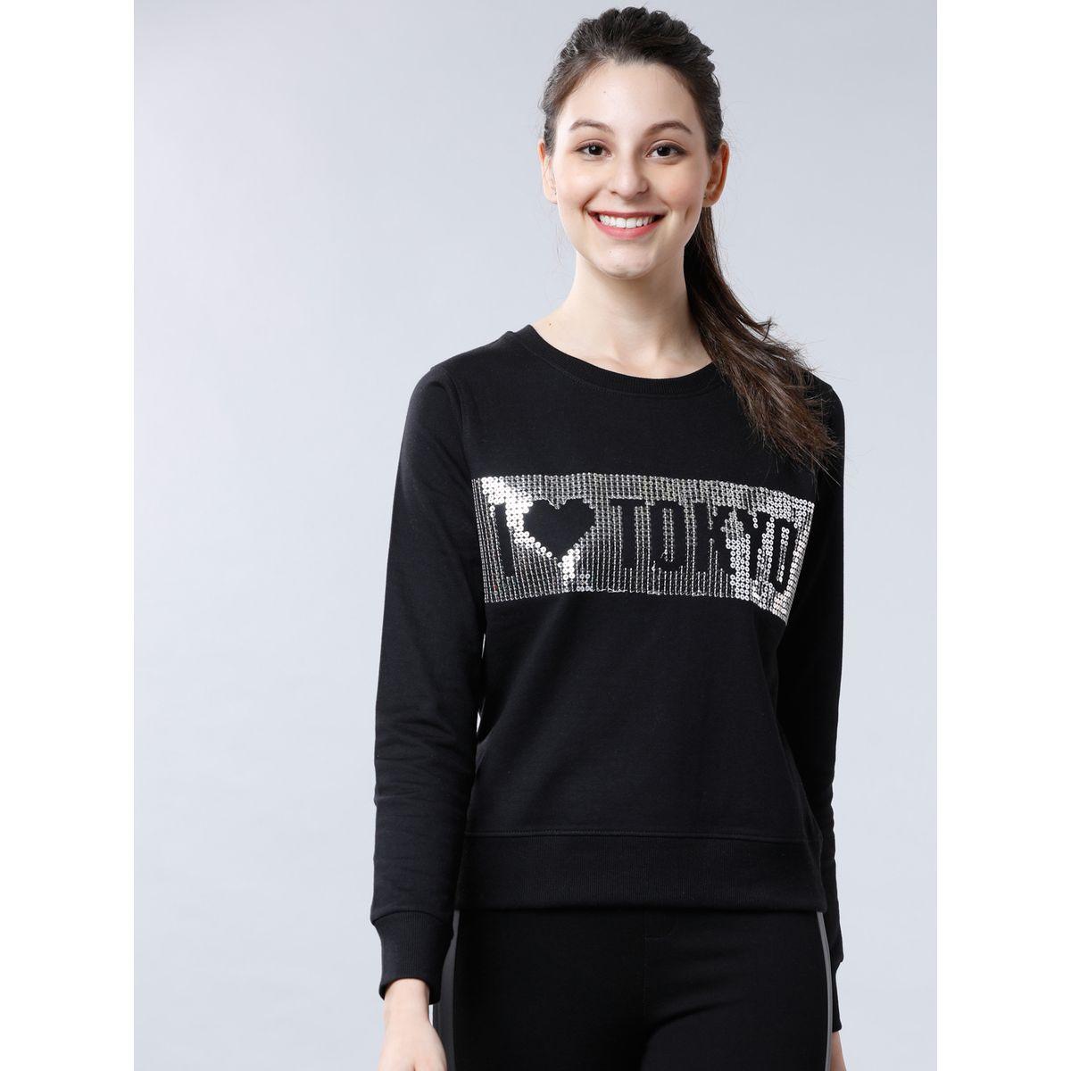 Tokyo Talkies X Styli Rhinestone Embellished Detail Sweatshirt-women-clothing-hoodiesandsweatshirts-sweatshirts-image-1