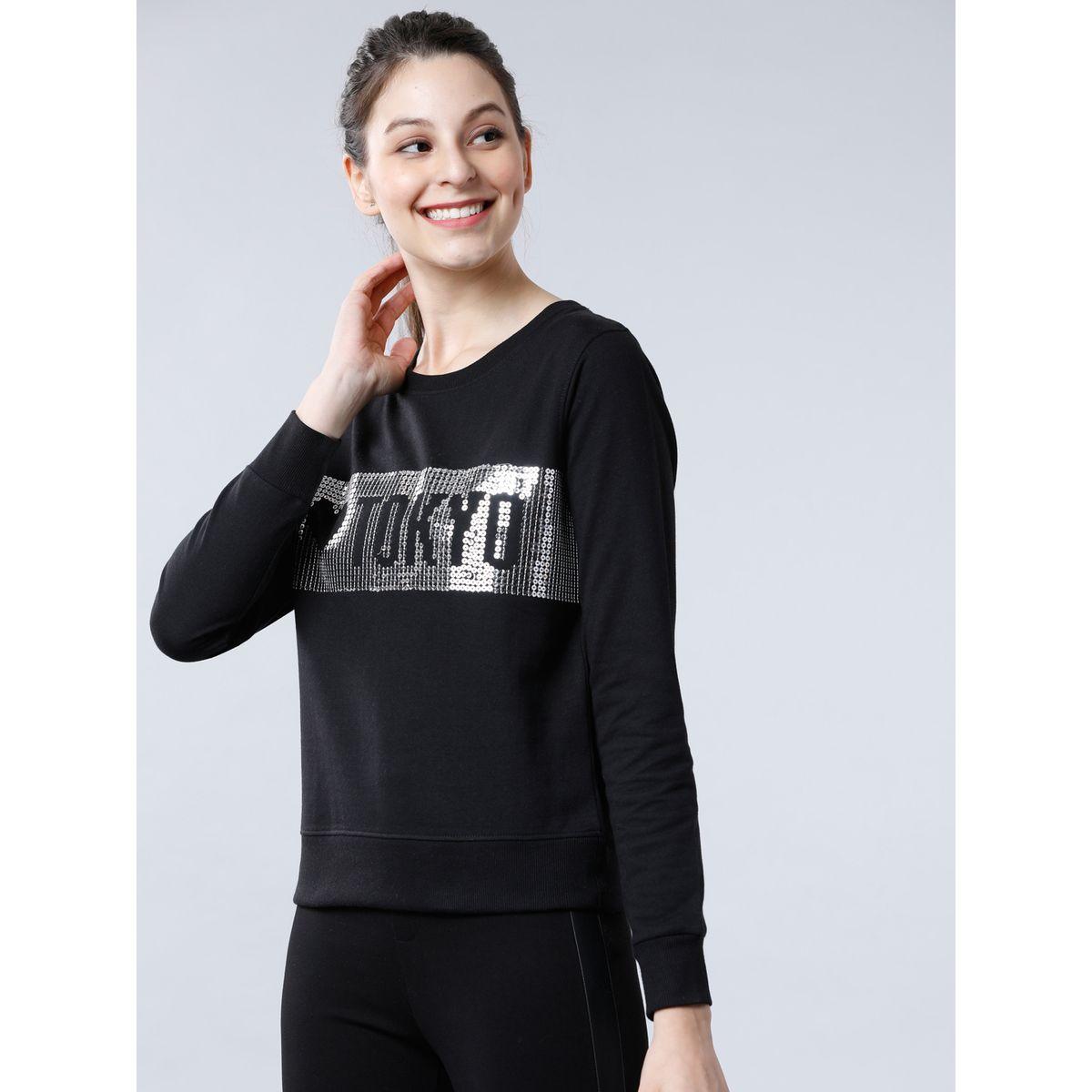 Tokyo Talkies X Styli Rhinestone Embellished Detail Sweatshirt-women-clothing-hoodiesandsweatshirts-sweatshirts-image-2