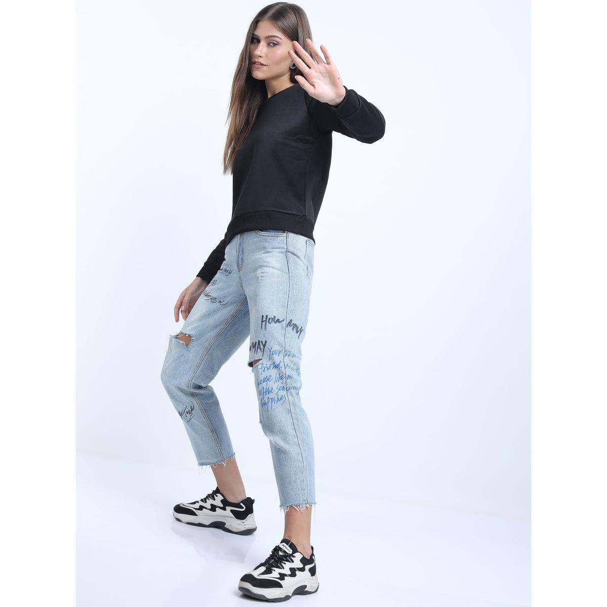 Tokyo Talkies X Styli Regular Fit Round Neck Sweatshirt-women-winterwear-hoodiesandsweatshirts-sweatshirts-image-5