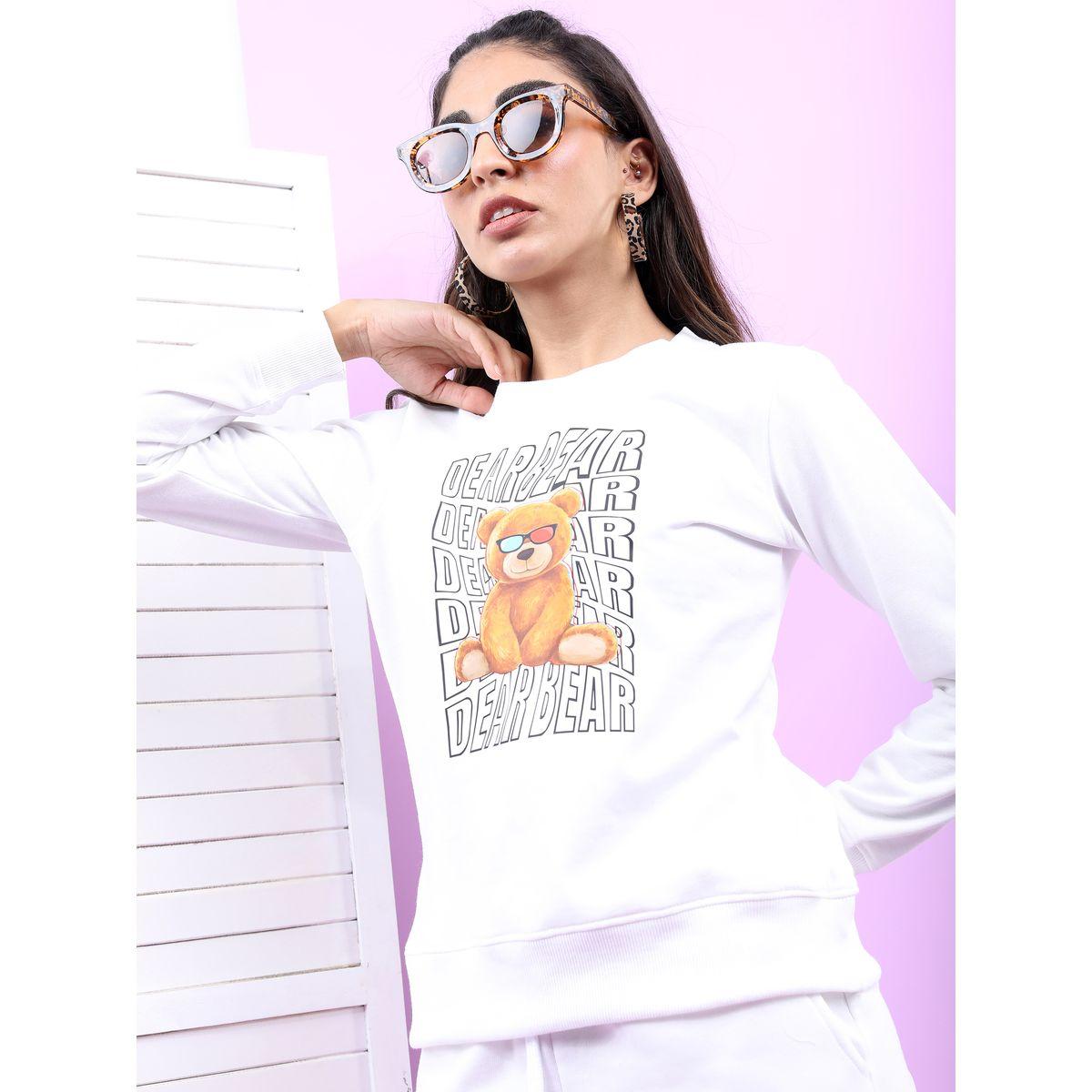 سويت شيرت مطبع بطبعة جرافيك طوكيو توكيز × ستايلي-women-winterwear-hoodiesandsweatshirts-sweatshirts-image-4