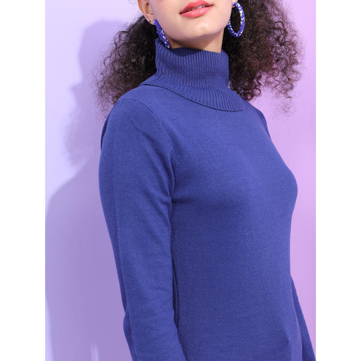 Tokyo Talkies X Styli Slim Fit Turtle Neck Sweater-women-winterwear-cardigansandjumpers-jumpers-image-5