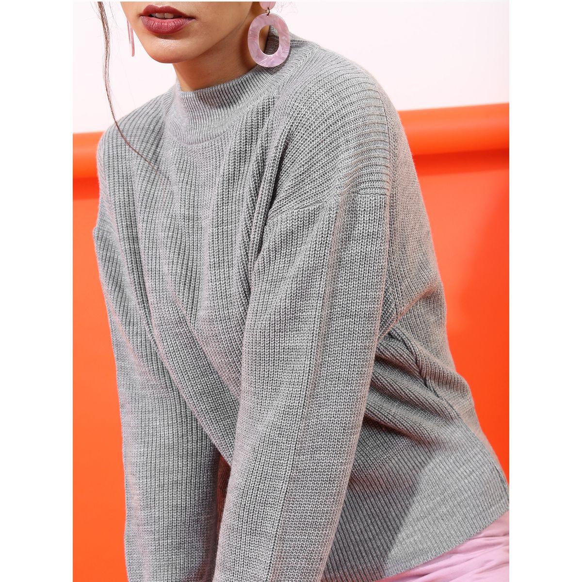 سويتر سادة بياقة عالية طوكيو توكيز × ستايلي-women-clothing-cardigansandjumpers-jumpers-image-5