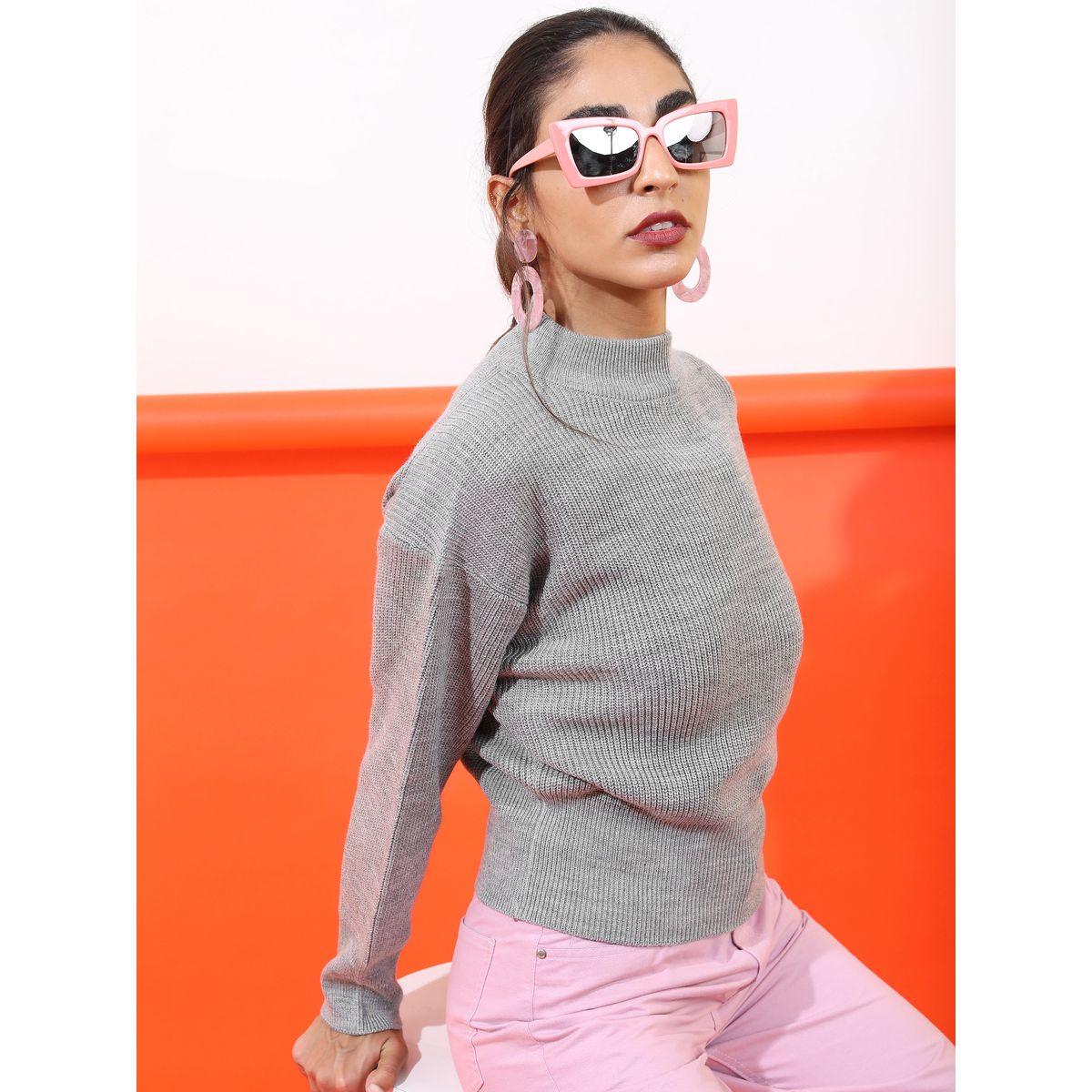 Tokyo Talkies X Styli Regular Fit High Neck Knit Sweater-women-clothing-cardigansandjumpers-jumpers-image-6