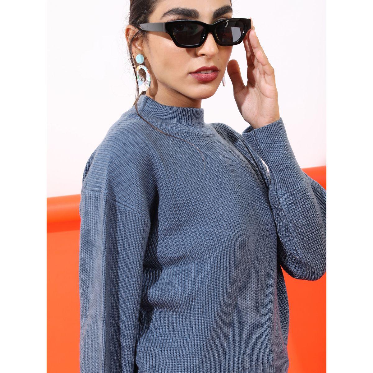 سويتر سادة بياقة عالية طوكيو توكيز × ستايلي-women-winterwear-cardigansandjumpers-jumpers-image-5