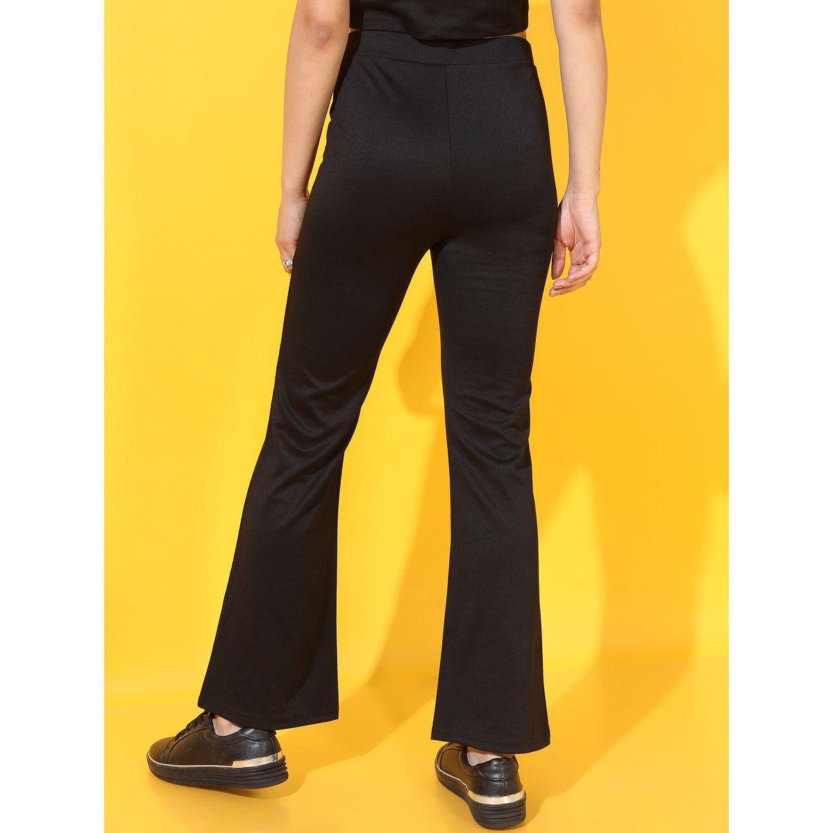 بنطال سادة بخصر عالي طوكيو توكيز × ستايلي-women-clothing-bottoms-trousers-image-3