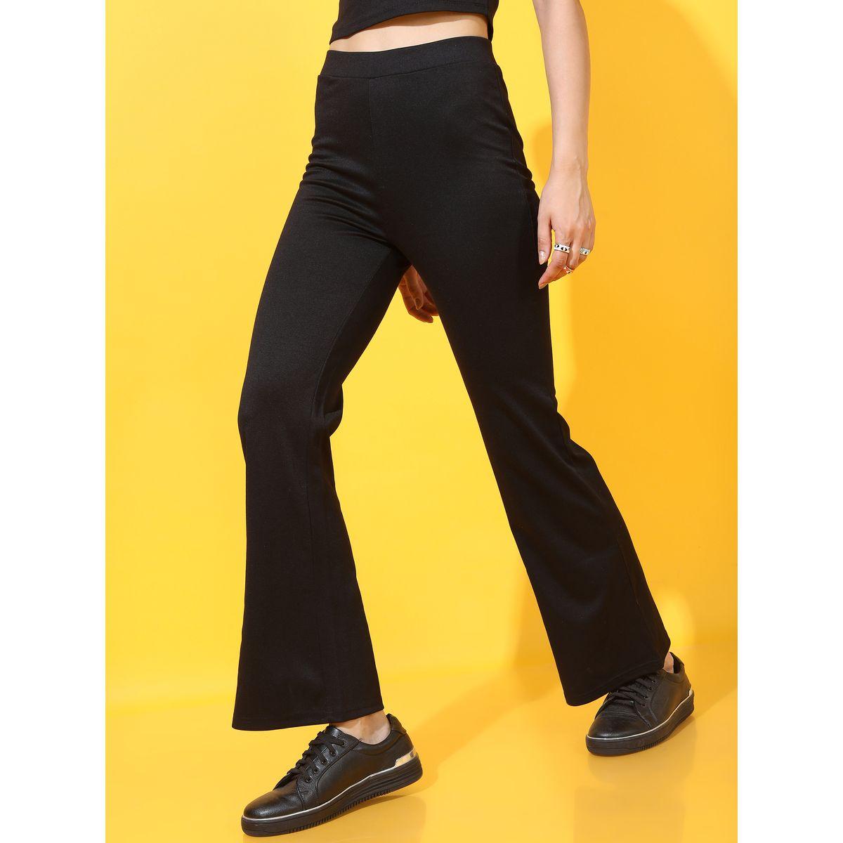 بنطال سادة بخصر عالي طوكيو توكيز × ستايلي-women-clothing-bottoms-trousers-image-5