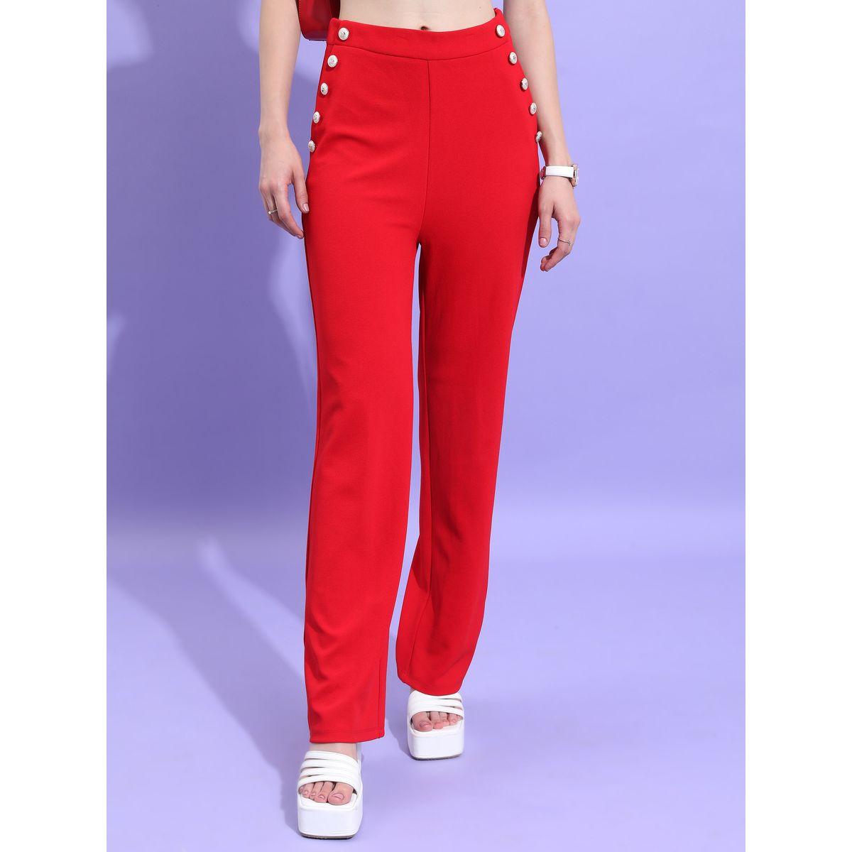 بنطال واسع بخصر عالي طوكيو توكيز × ستايلي-women-clothing-bottoms-trousers-image-6