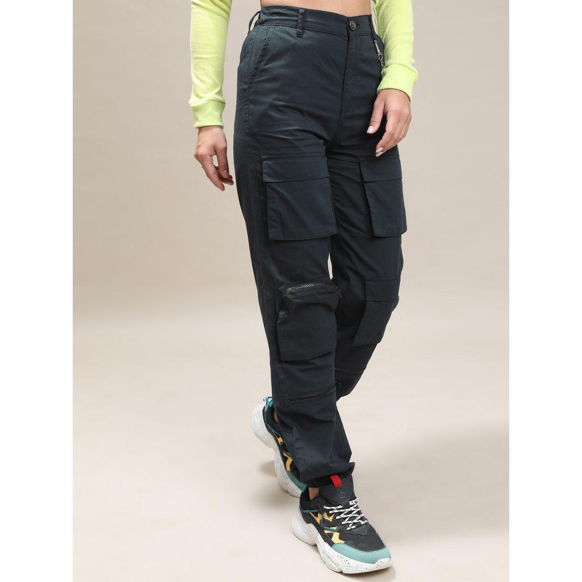 بنطال كارجو بقصة عادية طوكيو توكيز × ستايلي-women-clothing-bottoms-trousers-image-6