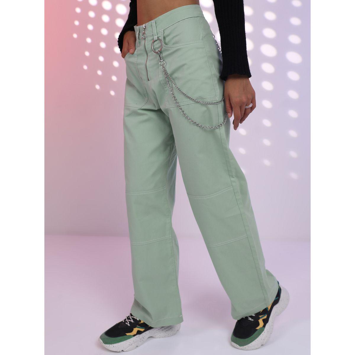 Tokyo Talkies X Styli Wide Leg Utility Trouser with Stitch Detail-women-clothing-bottoms-trousers-image-4