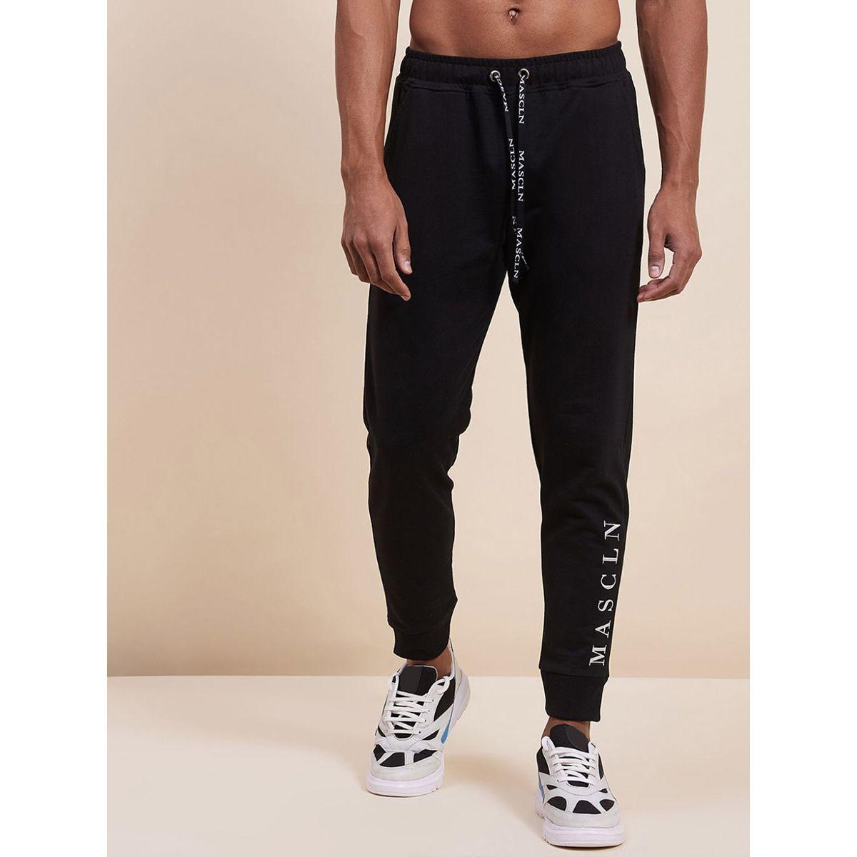 Mascln Sassafras X Styli Printed Cuffed Jogger with Drawstring-men-clothing-sportswearandactivewear-bottoms-image-1