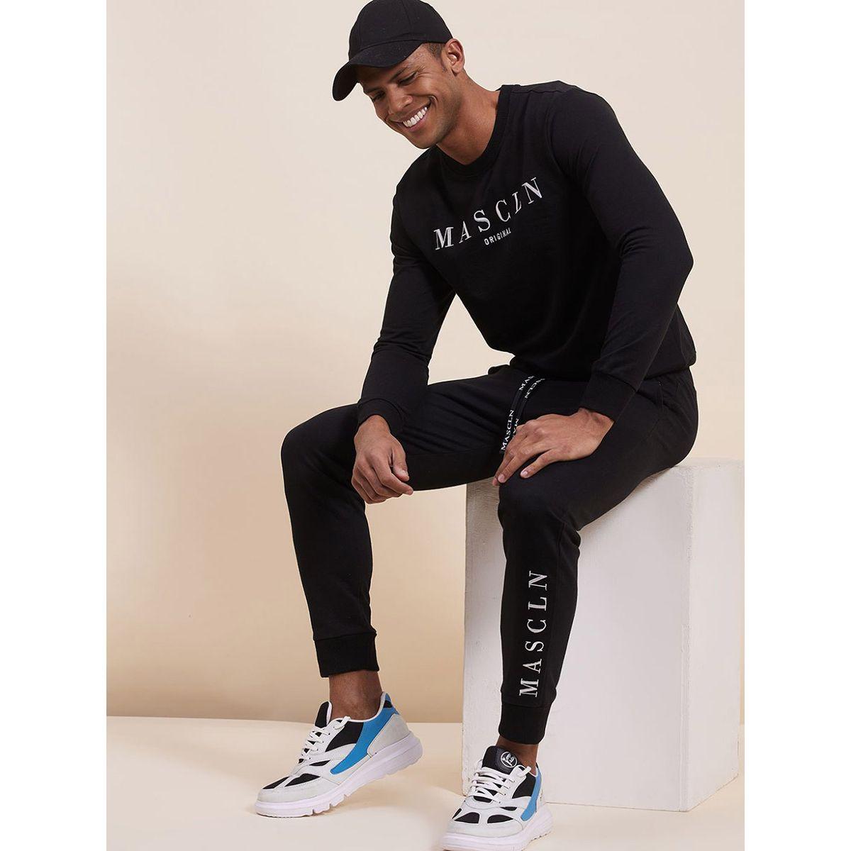Mascln Sassafras X Styli Printed Cuffed Jogger with Drawstring-men-clothing-sportswearandactivewear-bottoms-image-3