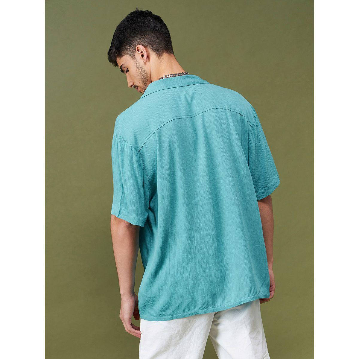 Mascln Sassafras X Styli Solid Relaxed Fit Shirt-men-clothing-shirts-image-3