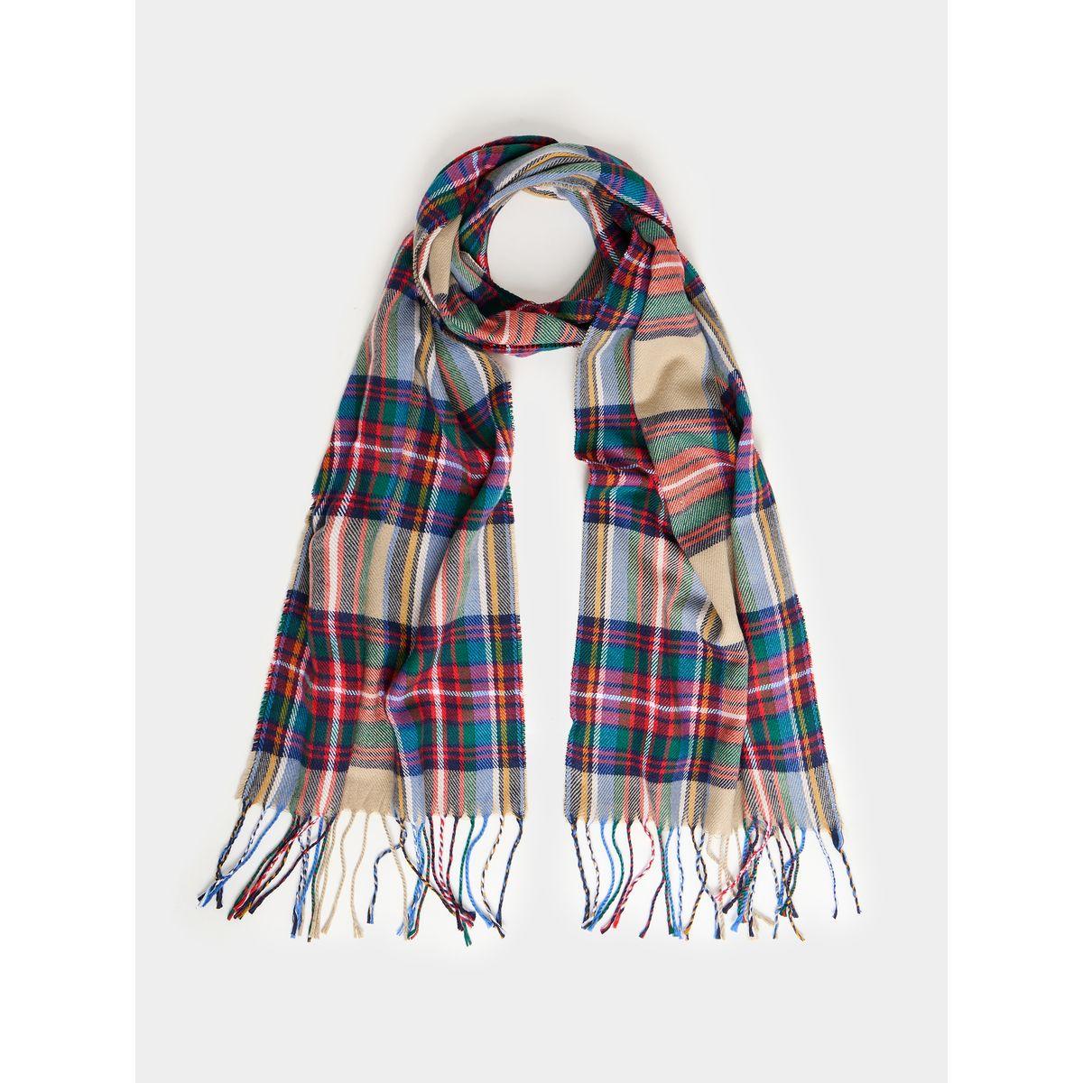 وشاح رأس مطبع بمربعات-women-winterwear-scarves-image-1
