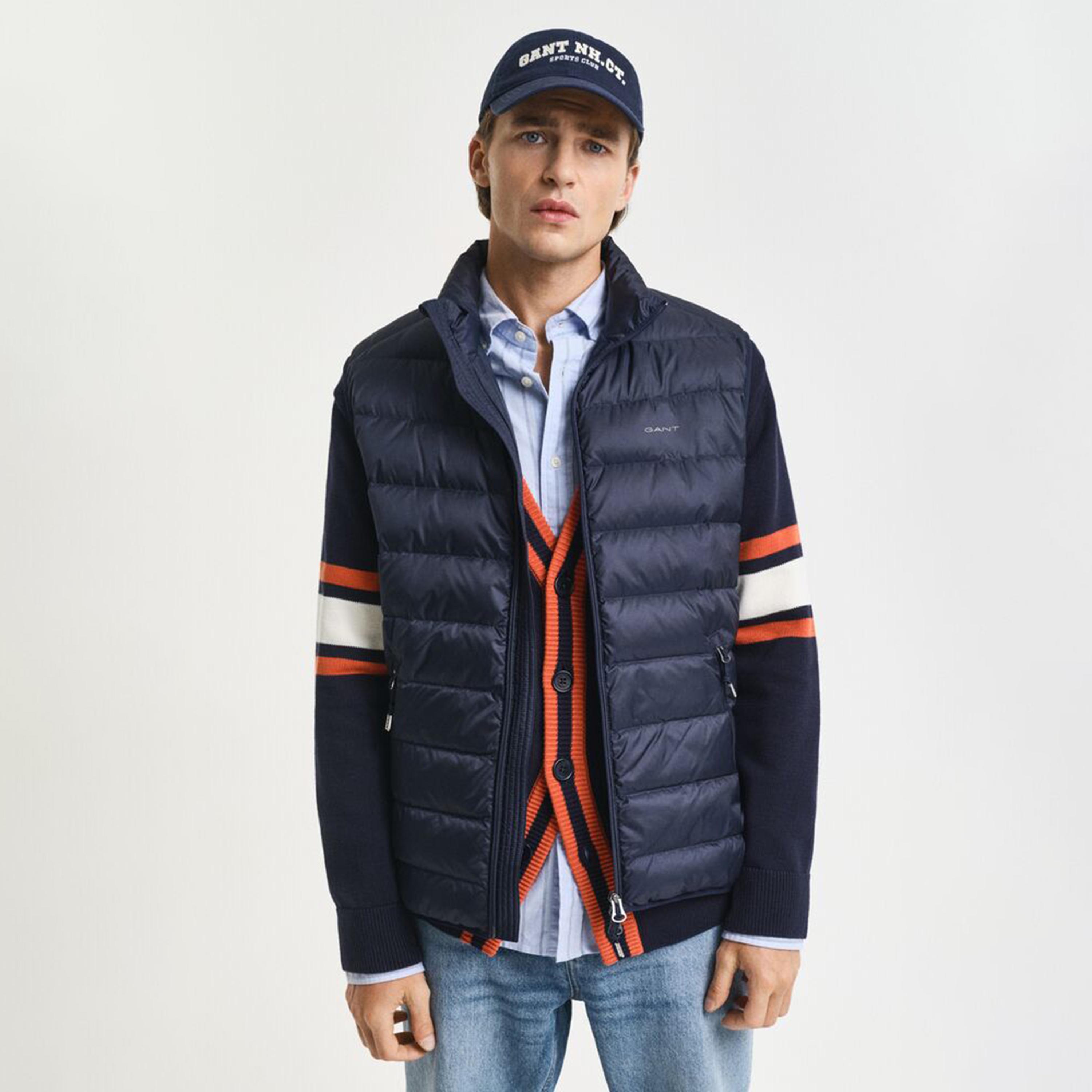 Gant Puffer High Neck Sleeveless Men's Gilet-men-clothing-jacketsandblazers-jackets-image-1