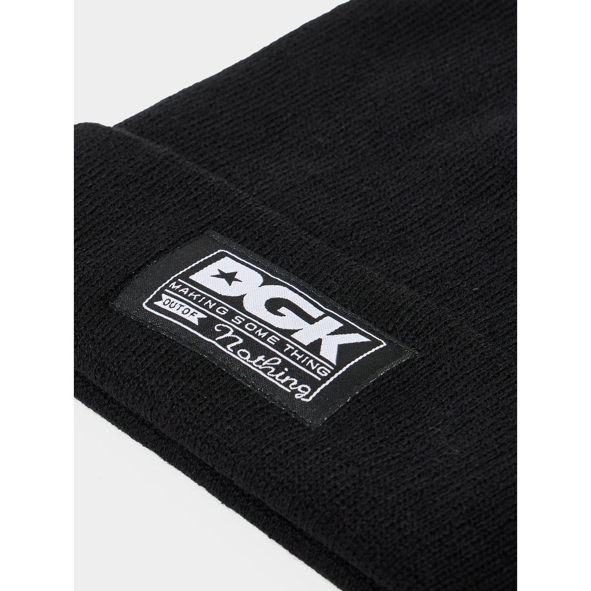 Styli Unisex Knit Beanie with Patch Detail-men-caps-image-2