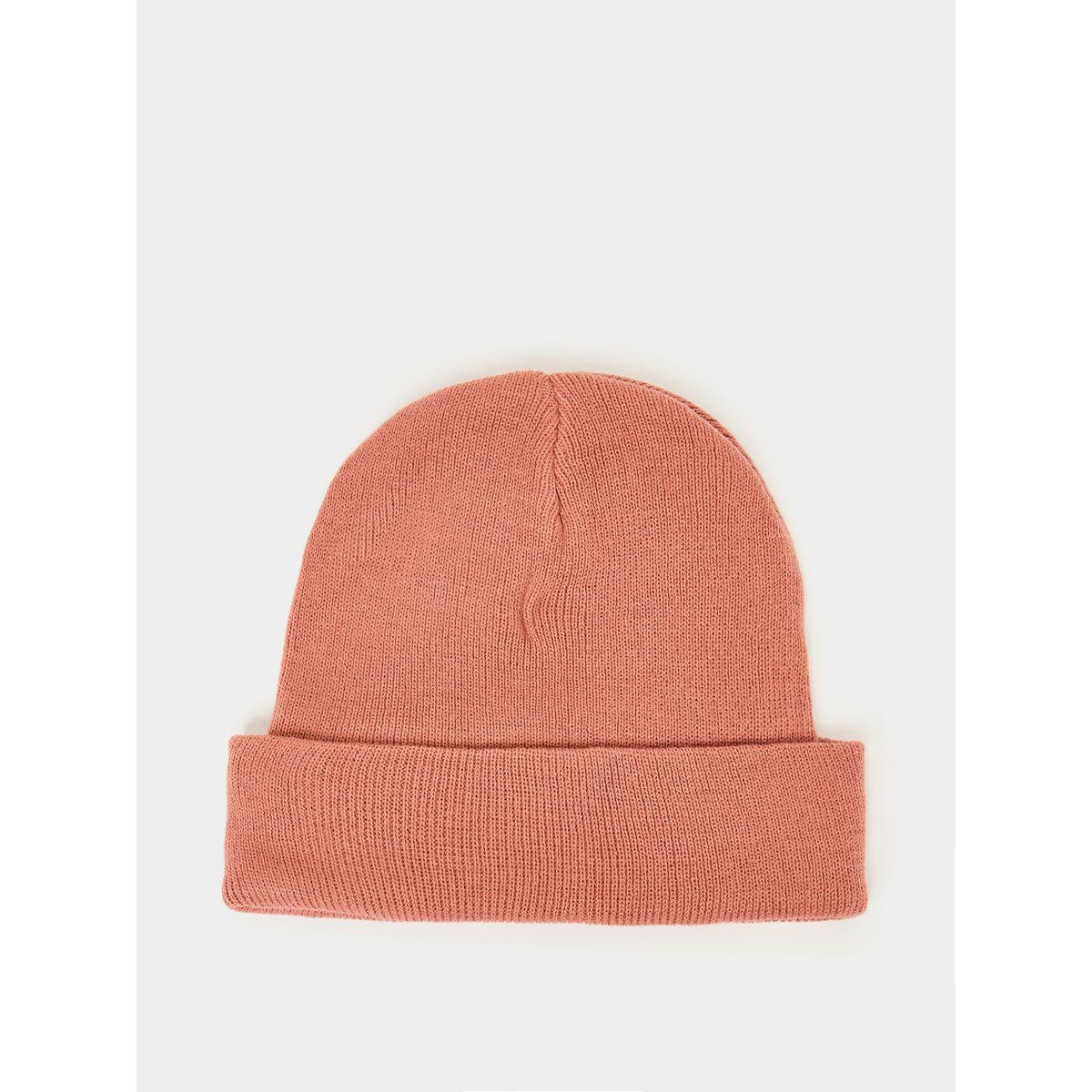 Styli Unisex Knit Beanie with Patch Detail-men-caps-image-4