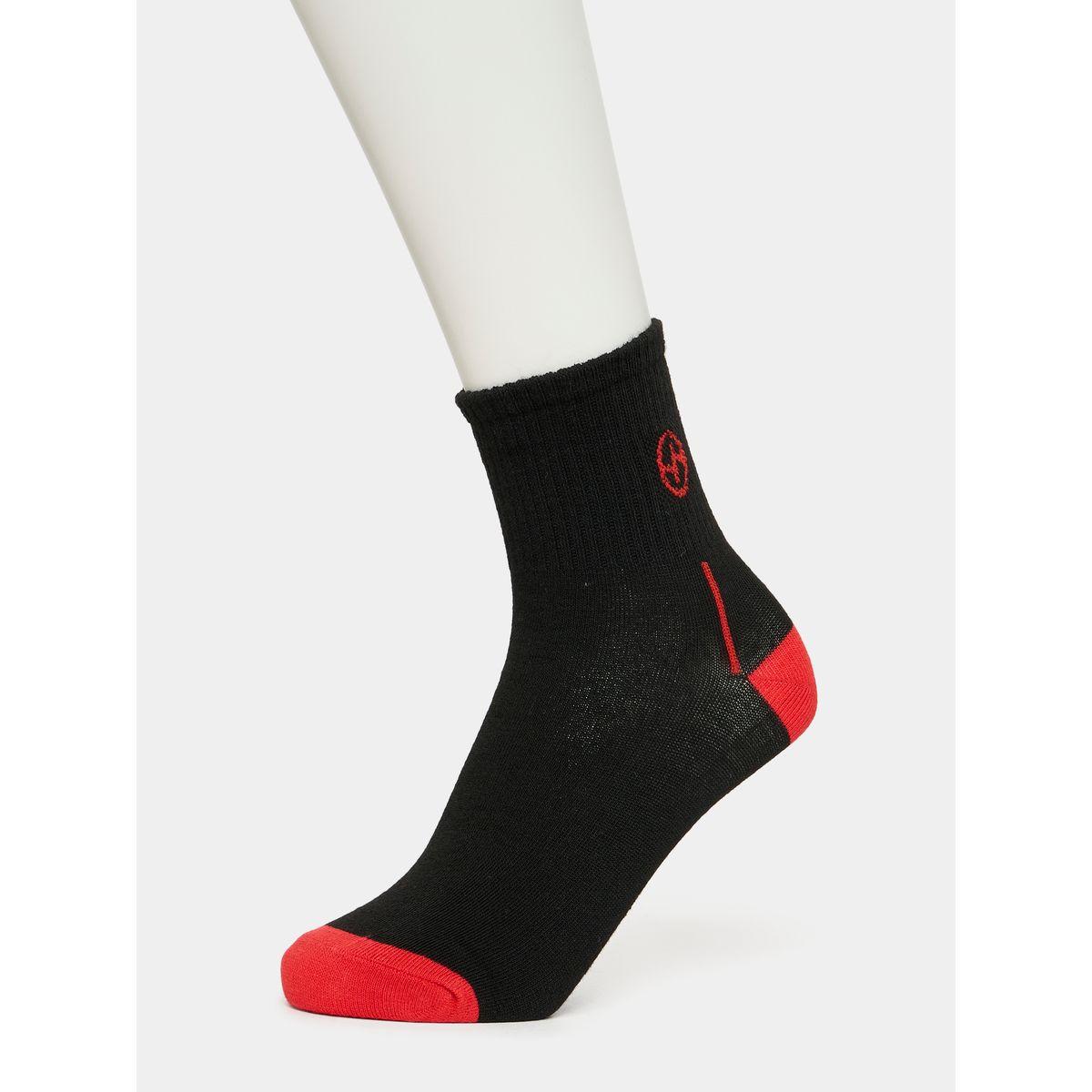 Styli Pack of 5 - Contrast Detail Crew Socks-men-socks-image-2