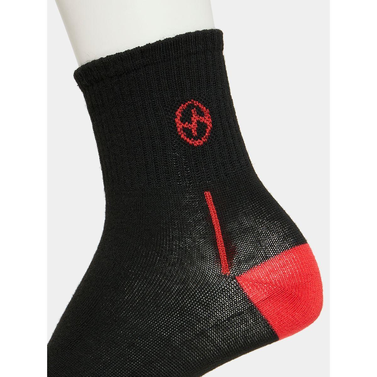 Styli Pack of 5 - Contrast Detail Crew Socks-men-socks-image-3