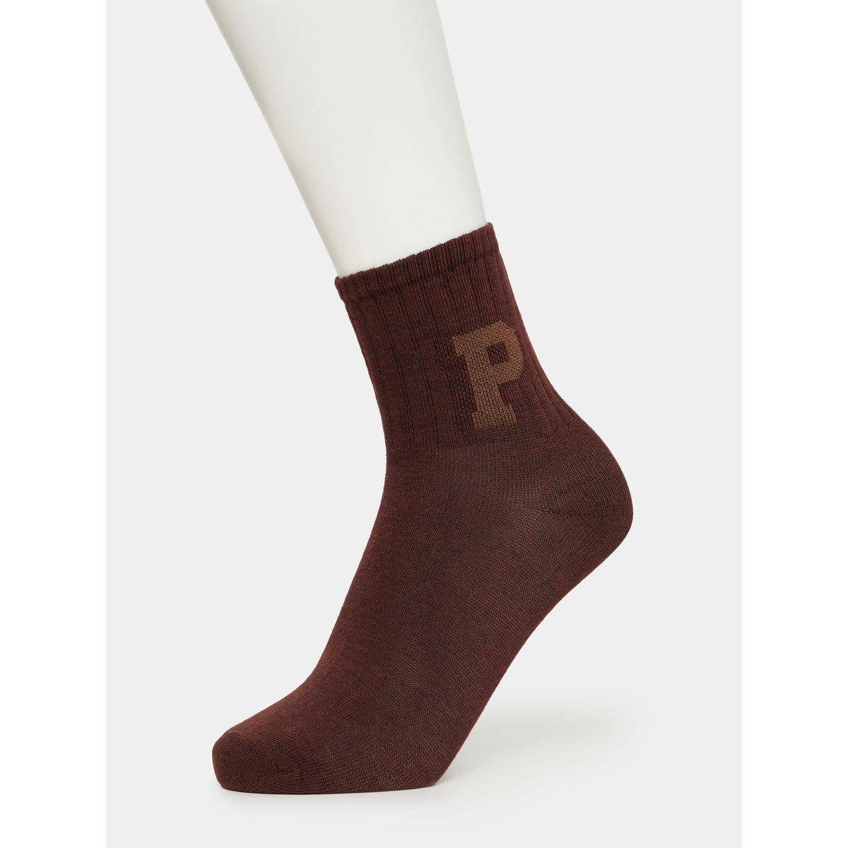 Styli Pack of 5 - Embroidered Detail Crew Socks-men-socks-image-2