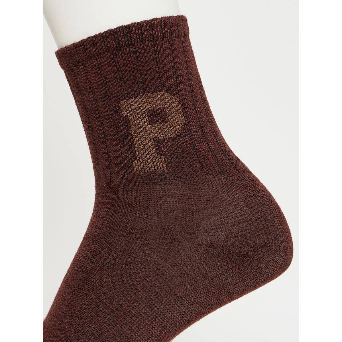Styli Pack of 5 - Embroidered Detail Crew Socks-men-socks-image-3