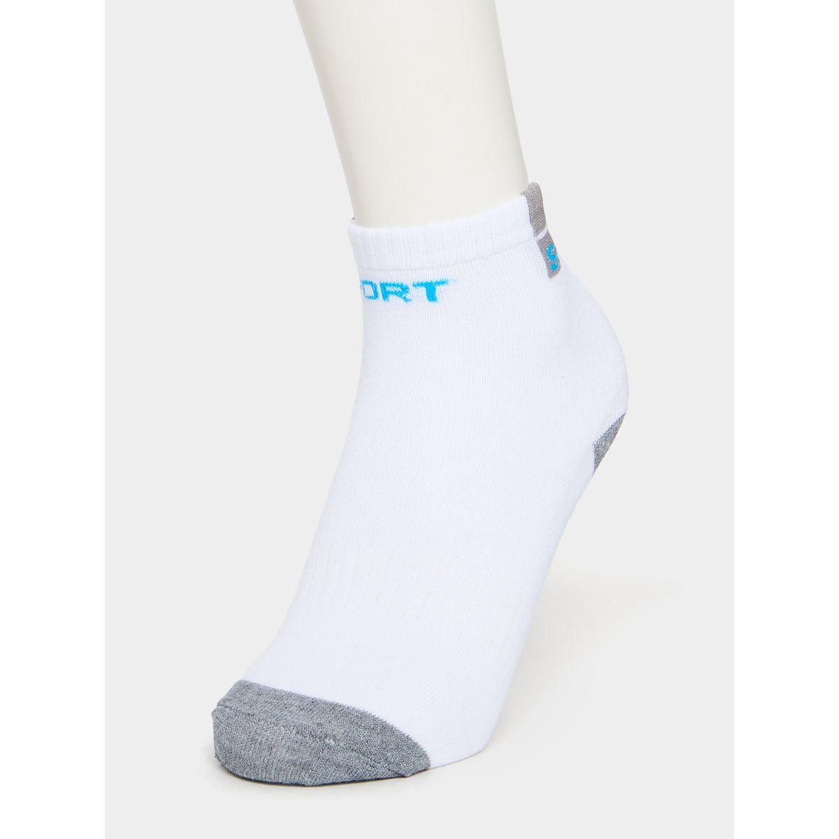 Styli Pack of 5 - Contrast Print Quarter Socks-men-socks-image-6