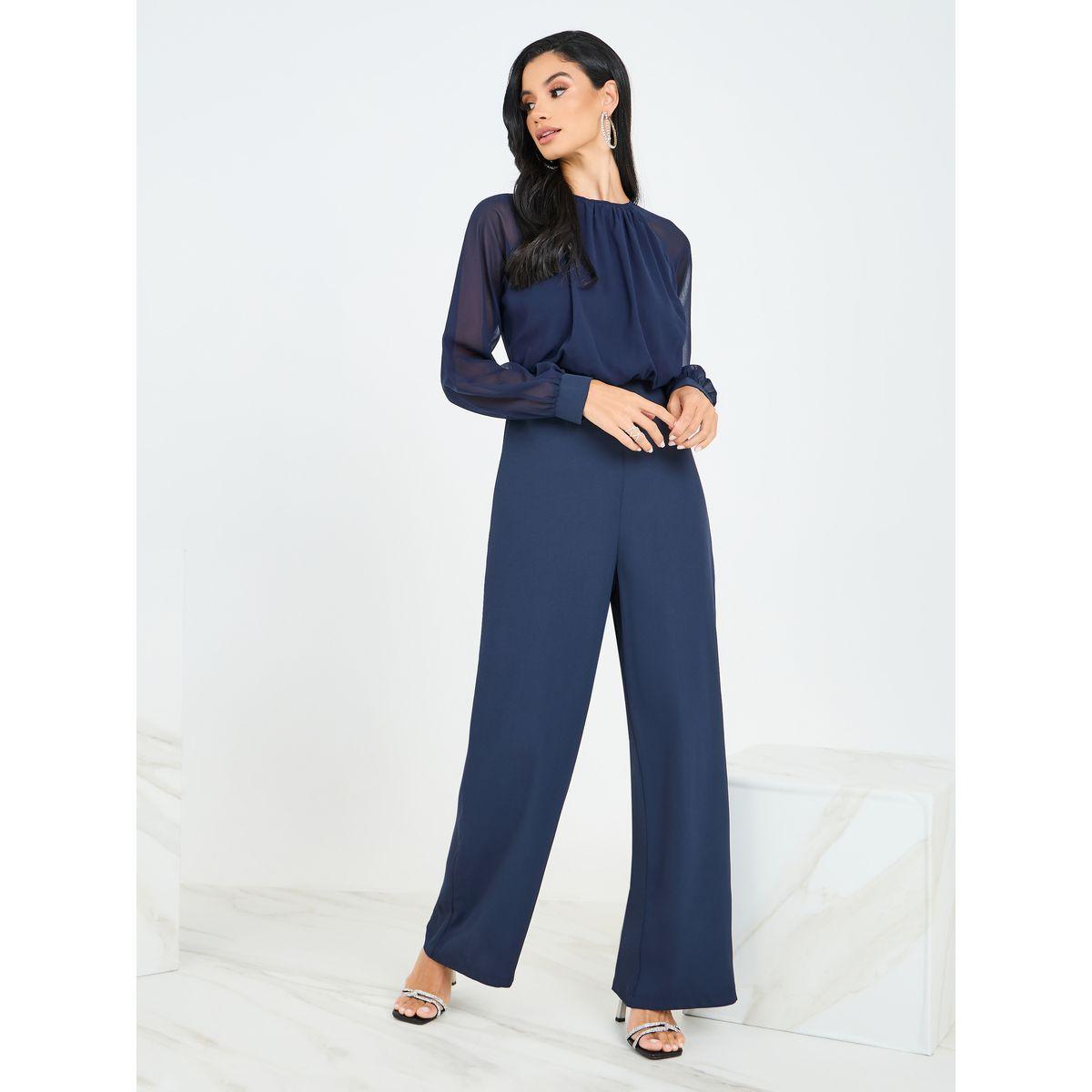 جمبسوت بقصة أرجل واسعة-women-clothing-jumpsuits-image-2