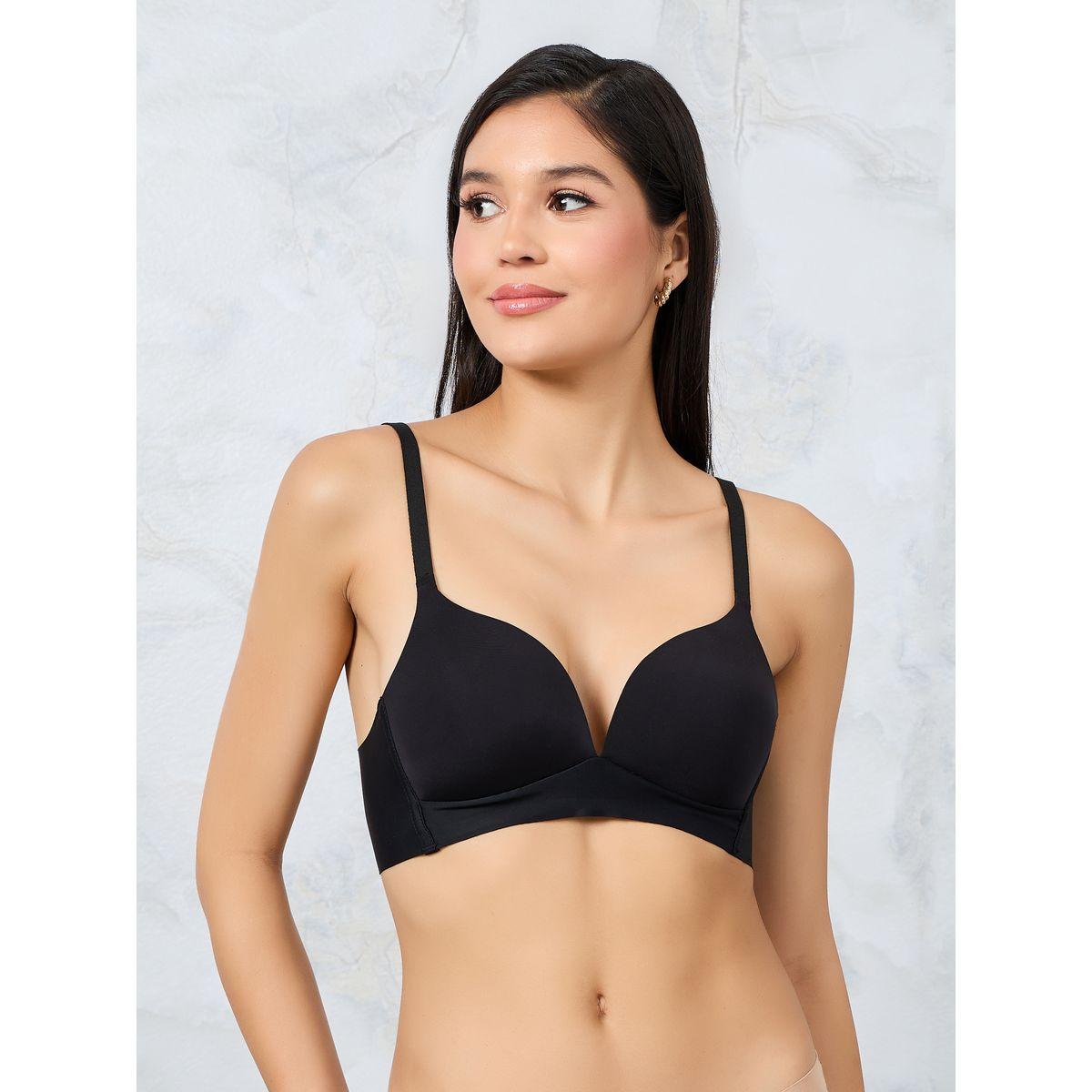 Styli Pack of 2 - Padded Non Wired Push Up Bonded Wings T-Shirt Bra-women-clothing-lingerie-bras-image-2