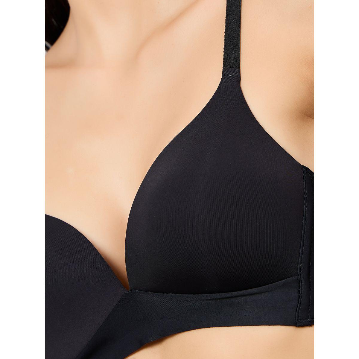 Styli Pack of 2 - Padded Non Wired Push Up Bonded Wings T-Shirt Bra-women-clothing-lingerie-bras-image-3