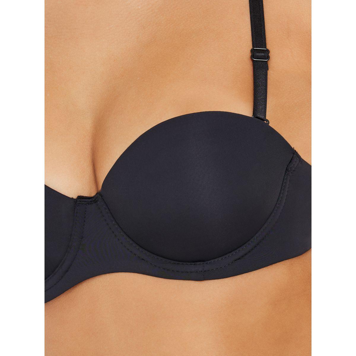 Styli Pack of 2 - Padded Wired Balconette Bra-women-clothing-lingerie-bras-image-3