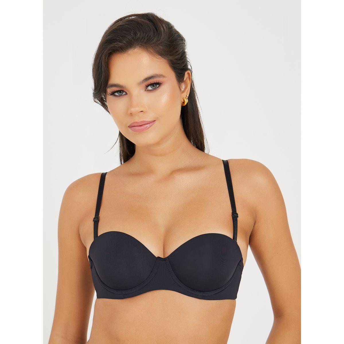 Styli Pack of 2 - Padded Wired Balconette Bra-women-clothing-lingerie-bras-image-8