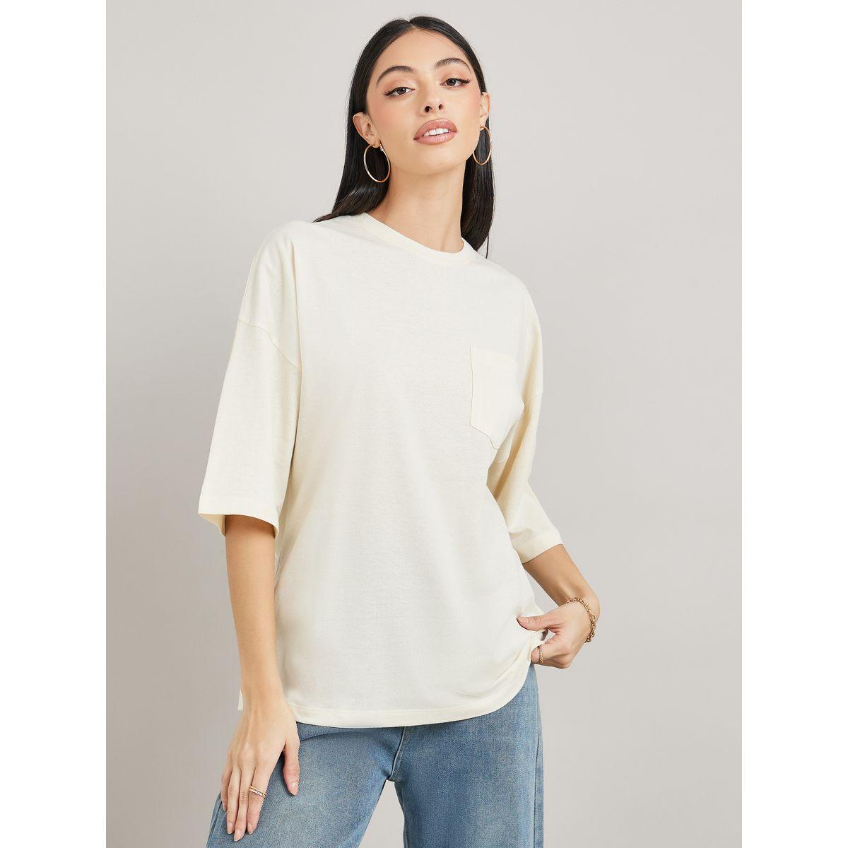تيشيرت واسع بكتف منخفض-women-clothing-tshirts-image-3