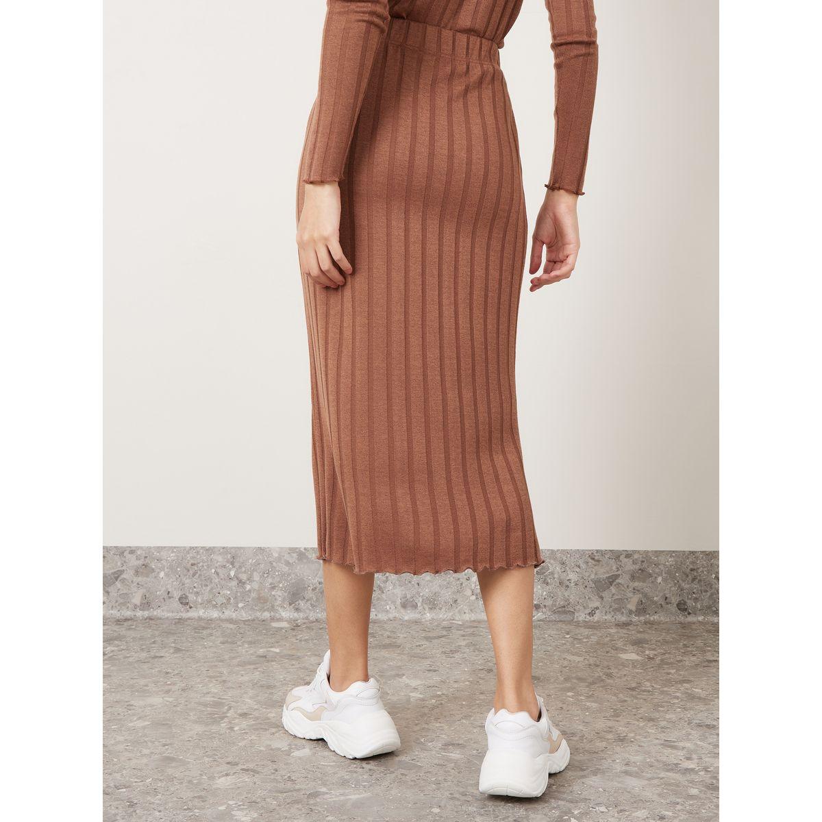 Styli Ribbed Knit High Rise Midi Skirt-women-clothing-bottoms-skirts-image-4