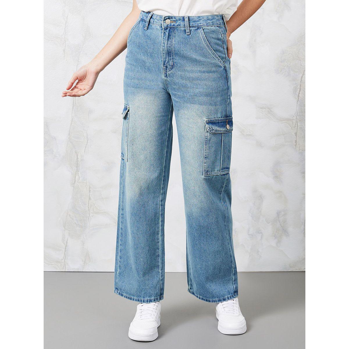 جينز كارجو بأرجل واسعة-women-clothing-bottoms-jeans-image-2