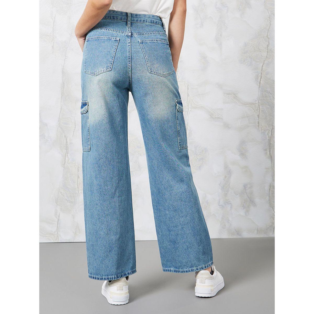 جينز كارجو بأرجل واسعة-women-clothing-bottoms-jeans-image-4