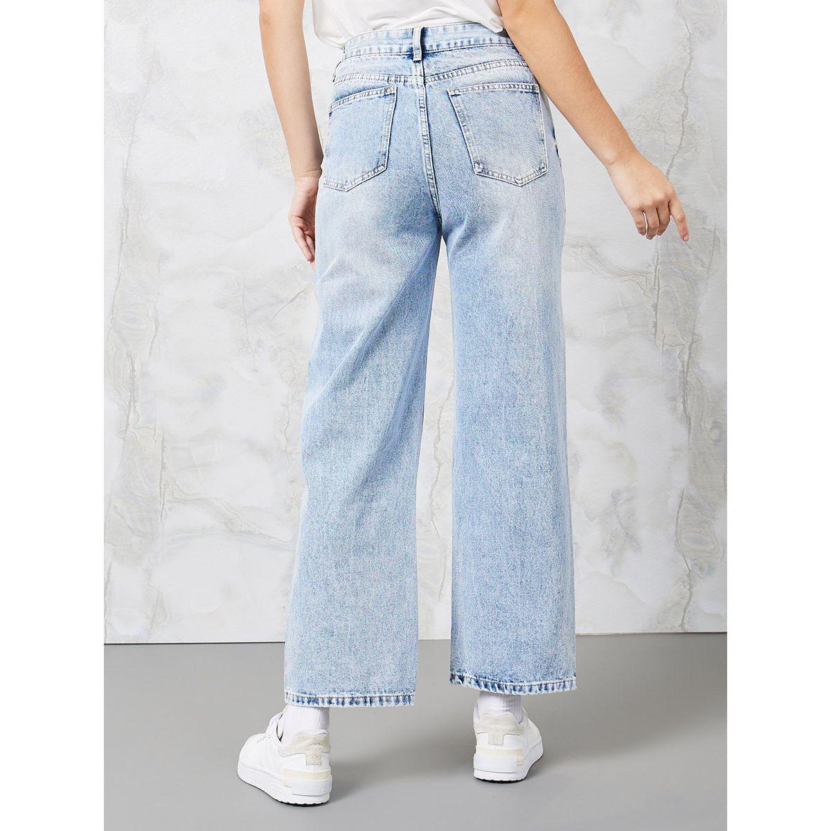 Styli Mid Rise Washed Straight Fit Jeans-women-clothing-bottoms-jeans-image-4