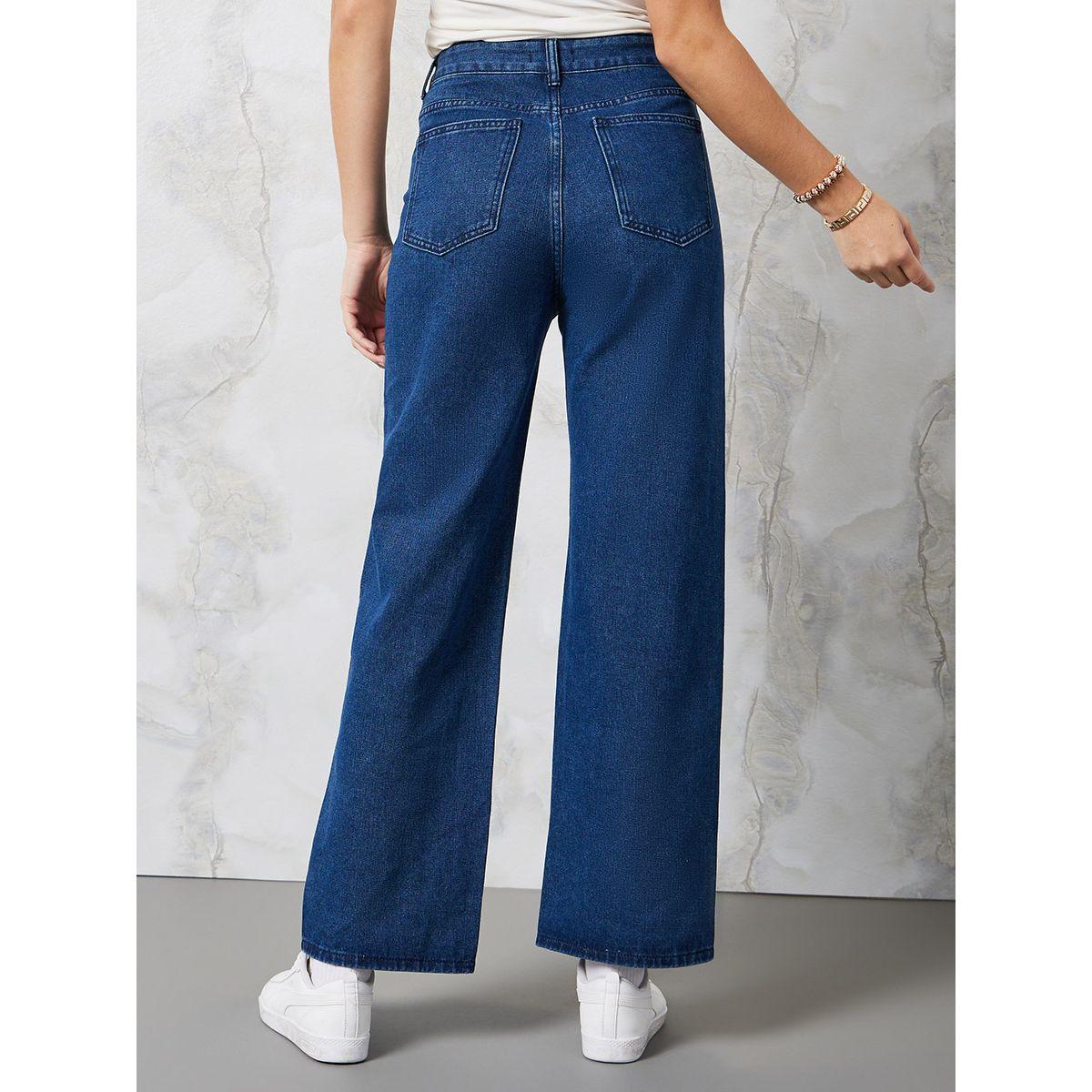 Styli High Rise Wide Leg Jeans with Belt Loops-women-clothing-bottoms-jeans-image-5
