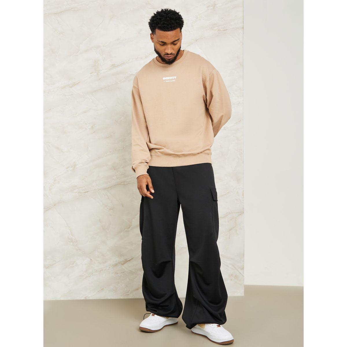 بنطال كارجو بأرجل واسعة-men-clothing-bottoms-joggers-image-5