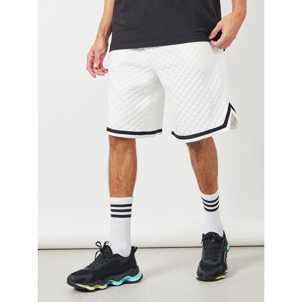 Styli Active Textured Oversized Shorts with Side Pocket-men-clothing-sportswearandactivewear-bottoms-image-2