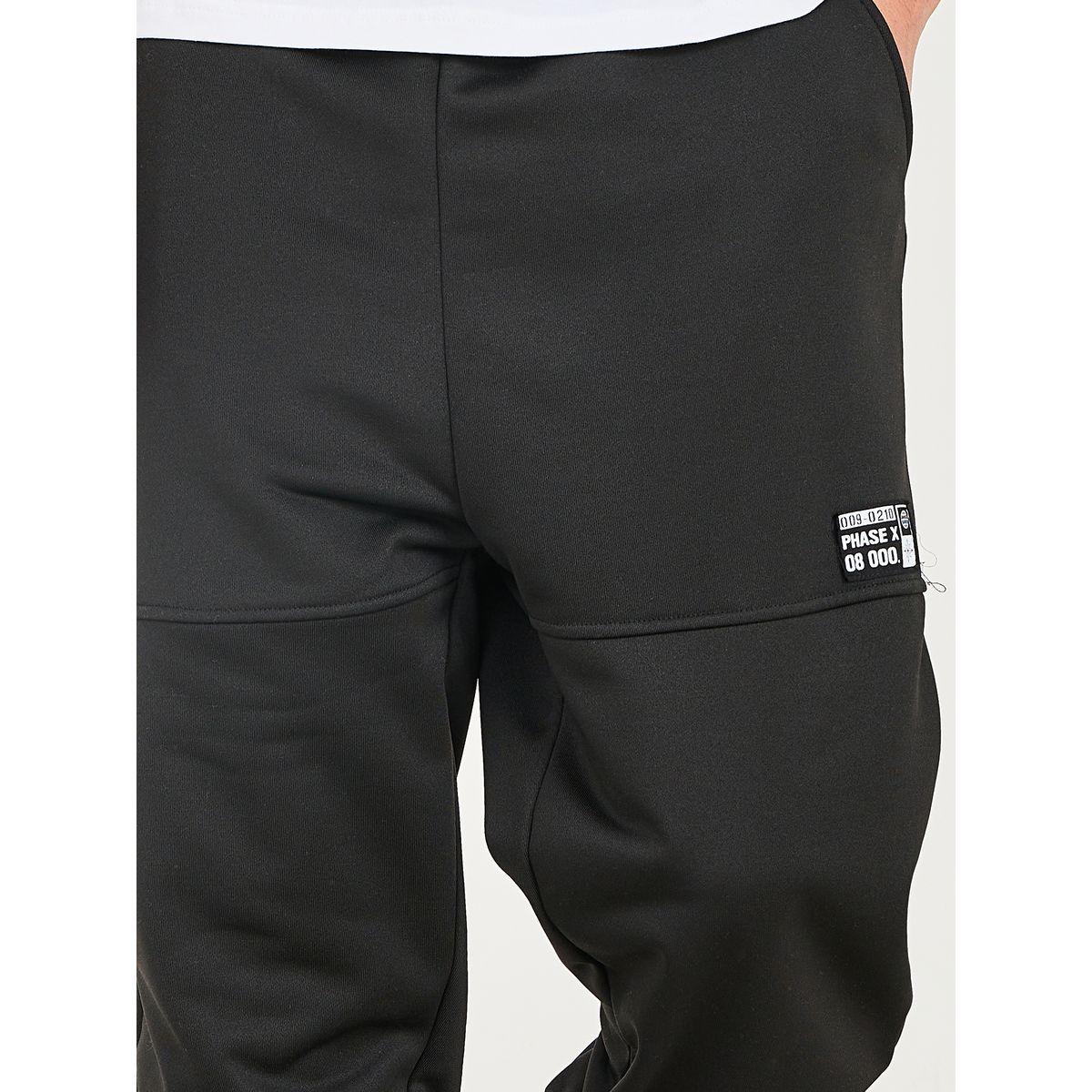 جوغر مزين بشارة مع حواف بأساور-men-clothing-bottoms-joggers-image-4