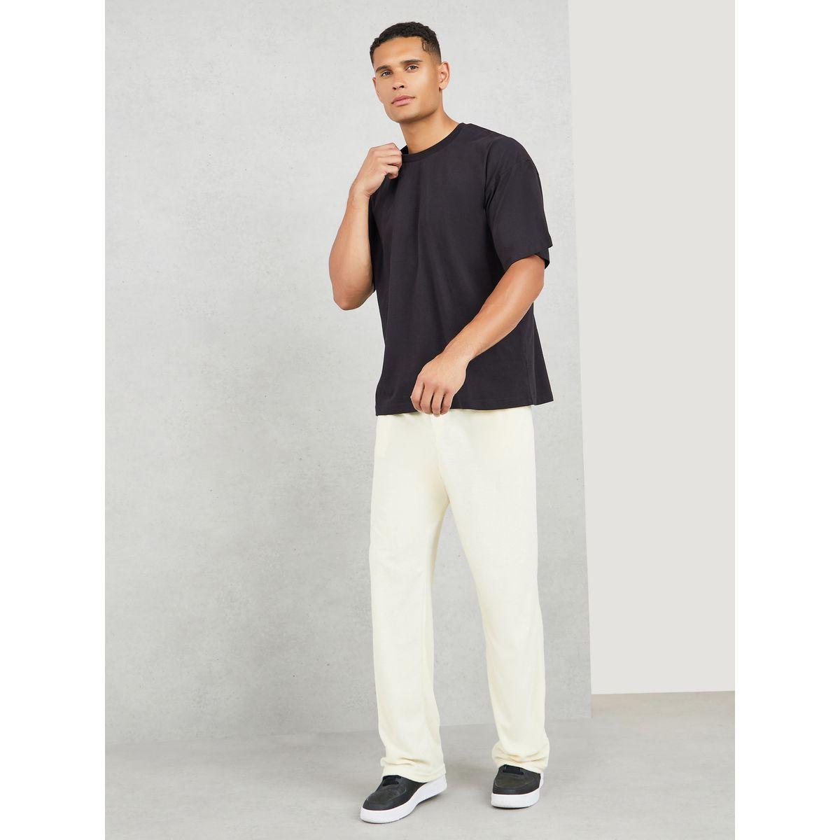 Styli Towel Terry Relaxed Fit Open Hem Joggers-men-clothing-bottoms-joggers-image-2